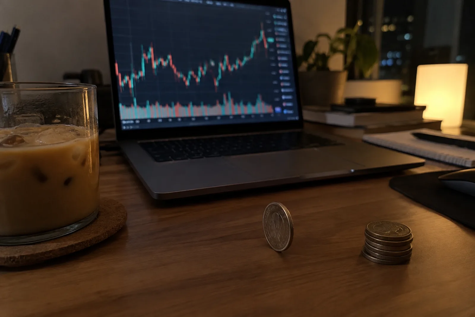 Removing one coin from the backtest flipped the answer